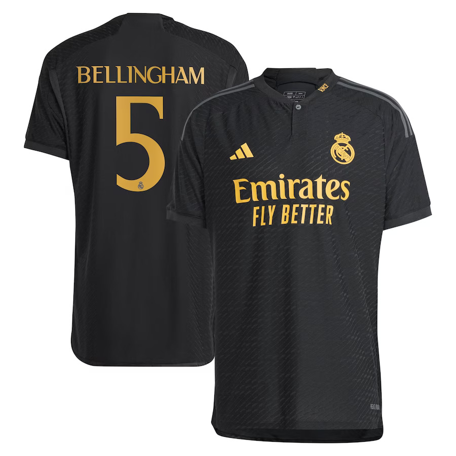 Camiseta Real Madrid bellingham 2023/2024 Tercera Equipacion