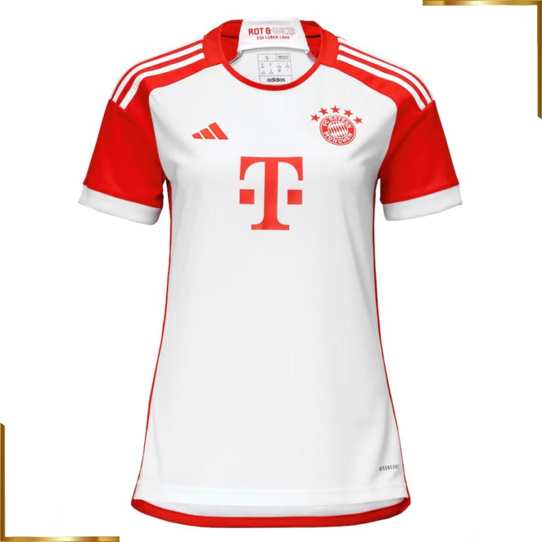 Camiseta Bayern Munich Mujer 2023/2024 Primera Equipacion