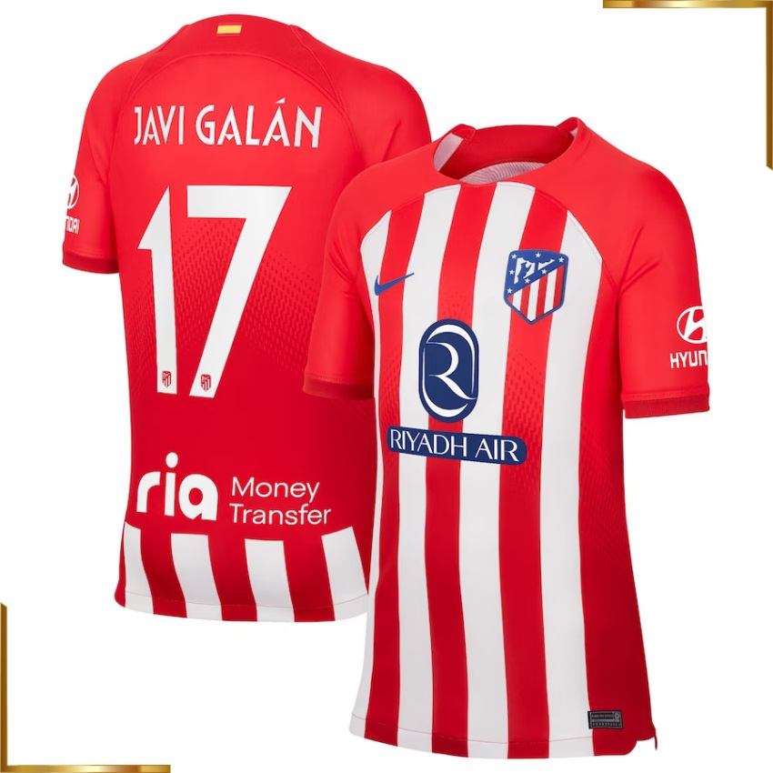 Camiseta Atletico De Madrid javi galan 2023/2024 Primera Equipacion