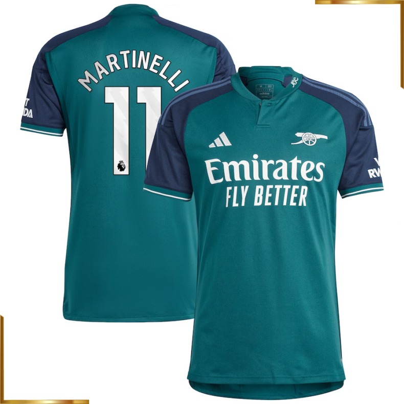 Camiseta Arsenal martinelli 2023/2024 Tercera Equipacion