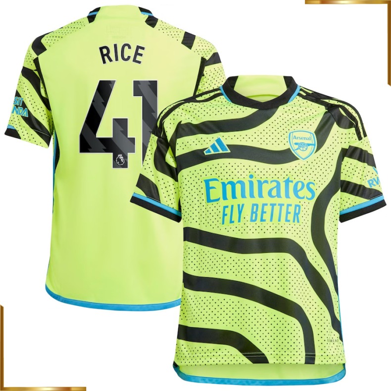 Camiseta Arsenal rice 2023/2024 Segunda Equipacion