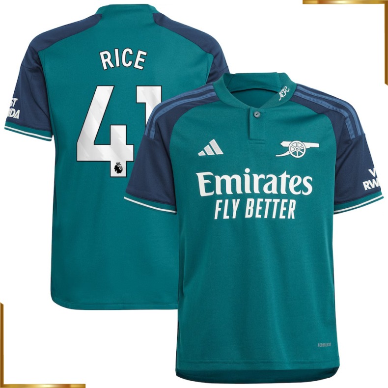 Camiseta Arsenal rice 2023/2024 Tercera Equipacion
