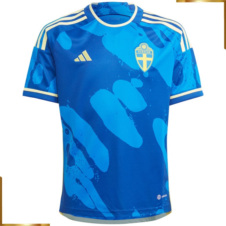 Camiseta Suecia 2023/2024 Segunda Equipacion