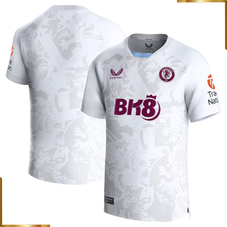 Camiseta Aston Villa Niño 2023/2024 Segunda Equipacion