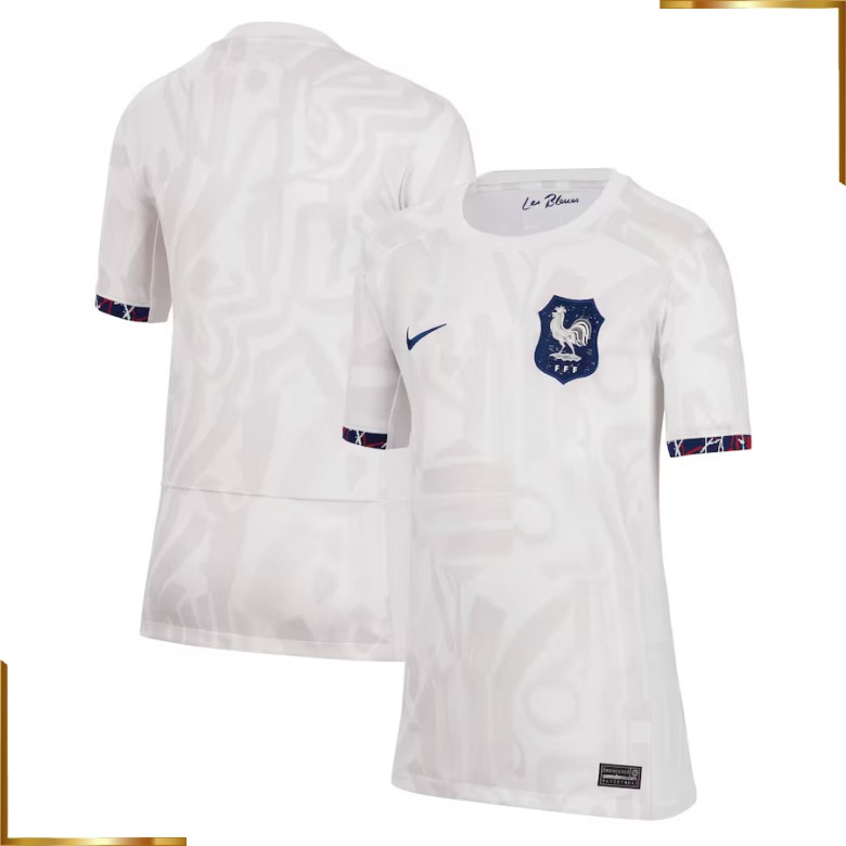 Camiseta Francia Niño 2023/2024 Segunda Equipacion