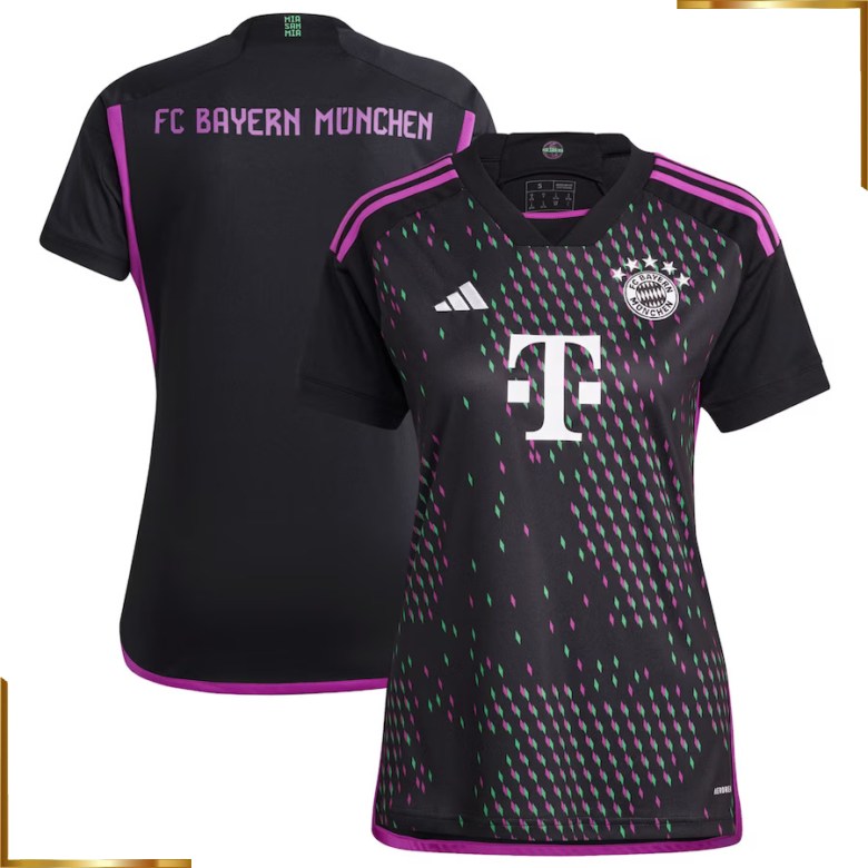Camiseta Bayern Munich Mujer 2023/2024 Segunda Equipacion