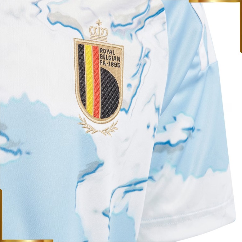 Camiseta Belgica Mujer 2023/2024 Segunda Equipacion