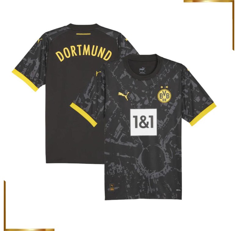 Camiseta Borussia Dortmund Mujer 2023/2024 Segunda Equipacion