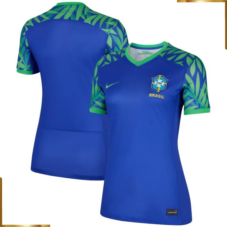 Camiseta Brasil Mujer 2023/2024 Segunda Equipacion