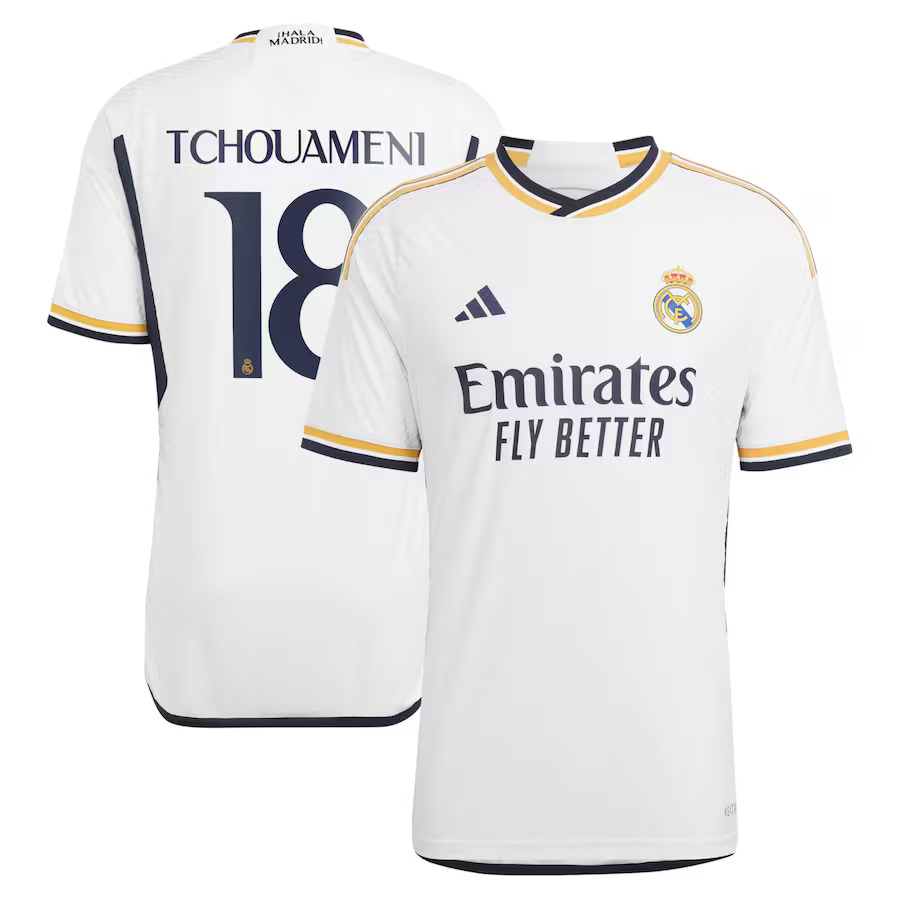 Camiseta Real Madrid tchouameni 2023/2024 Primera Equipacion