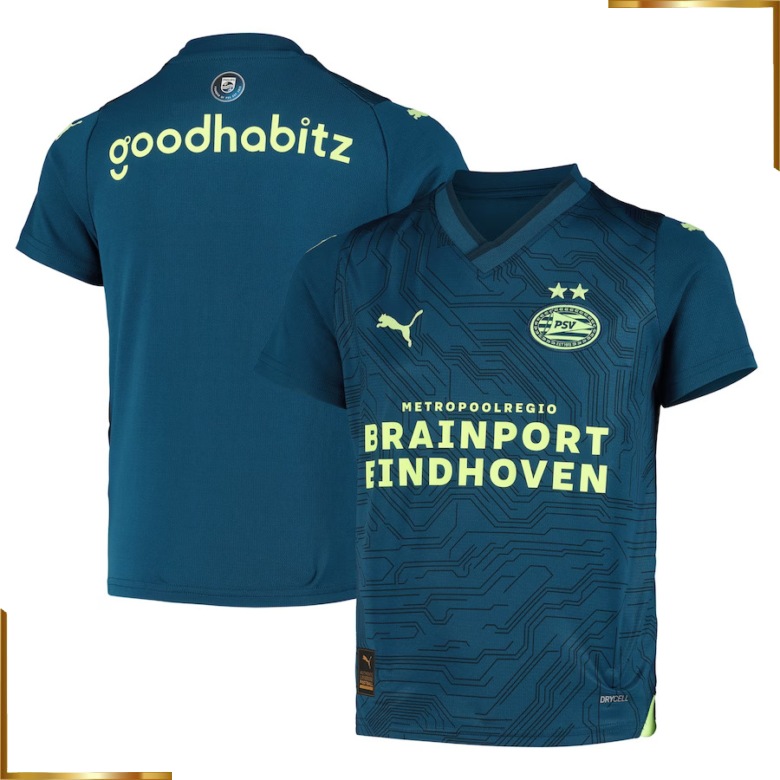 Camiseta PSV Eindhoven Niño 2023/2024 Tercera Equipacion