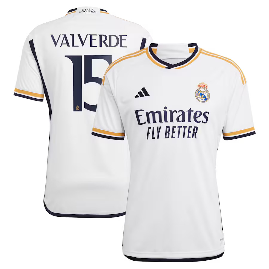 Camiseta Real Madrid valverde 2023/2024 Primera Equipacion
