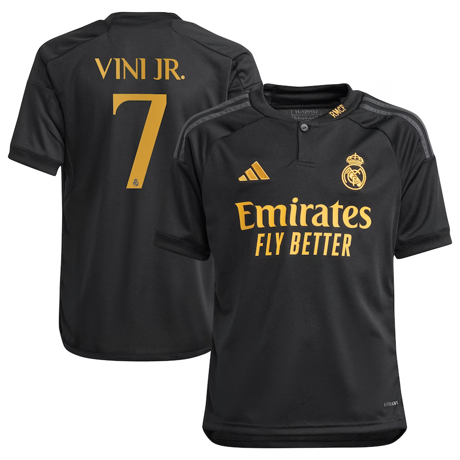 Camiseta Real Madrid vini jr 2023/2024 Tercera Equipacion