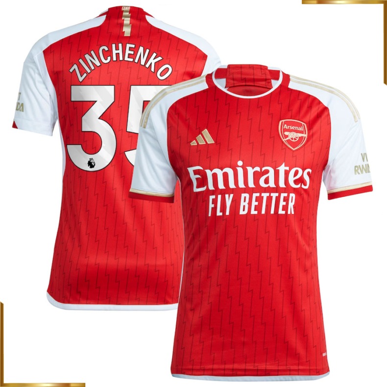 Camiseta Arsenal zinchenko 2023/2024 Primera Equipacion