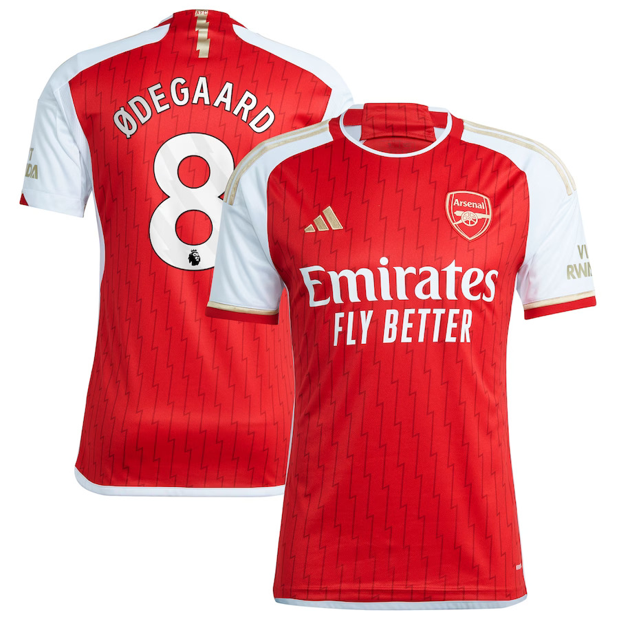 Camiseta Arsenal ødegaard 2023/2024 Primera Equipacion