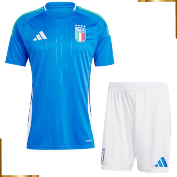 Camisetas de futbol Italia Niño 2024 Primera Equipacion baratas
