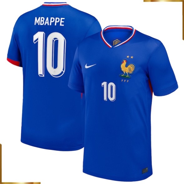 Camiseta Francia mbappe EURO 2024 Primera Equipacion