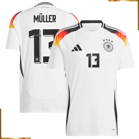Camiseta Alemania müller EURO 2024 Primera Equipacion