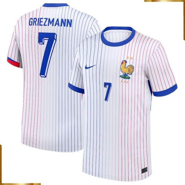 Camiseta Francia griezmann EURO 2024 Segunda Equipacion