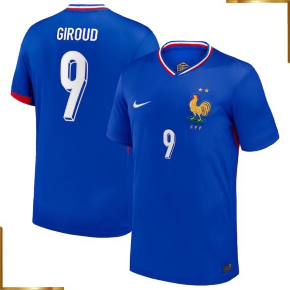 Camiseta Francia giroud EURO 2024 Primera Equipacion