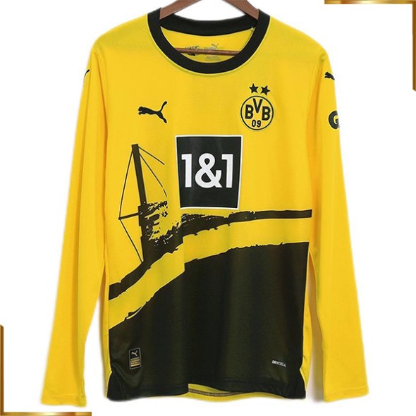 Camiseta manga larga Borussia Dortmund 2023/2024 Primera Equipacion