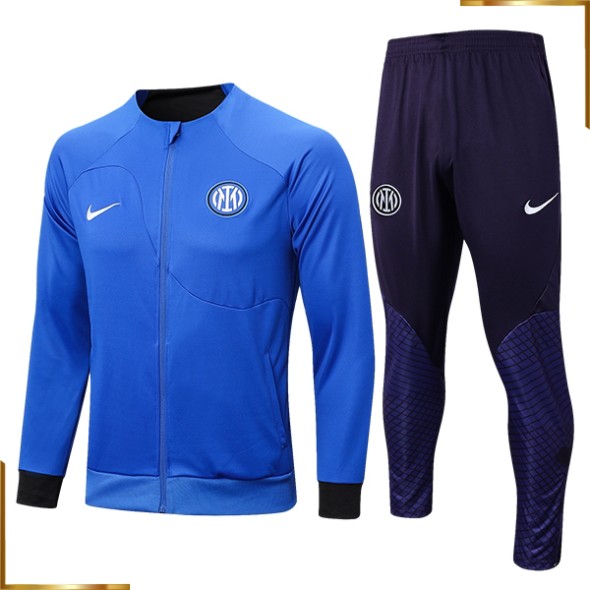 Chandal Conjunto Completo Inter de Milan 2023/2024 azul purpura