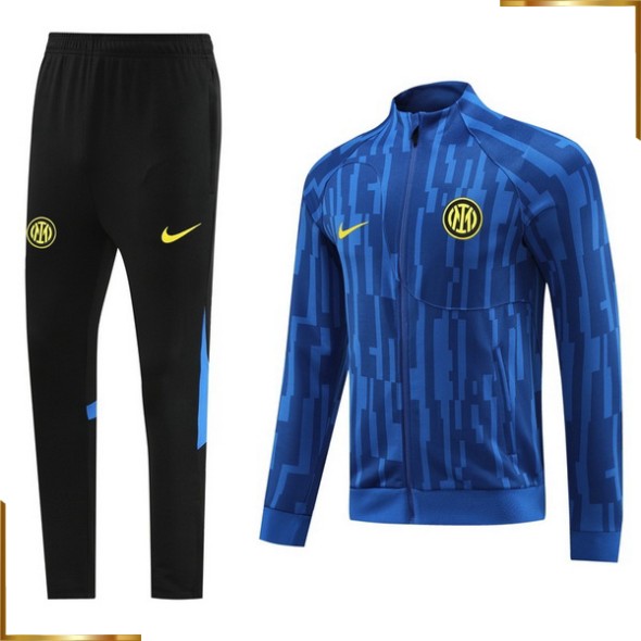 Chandal Conjunto Completo Inter de Milan 2023/2024 negro azul