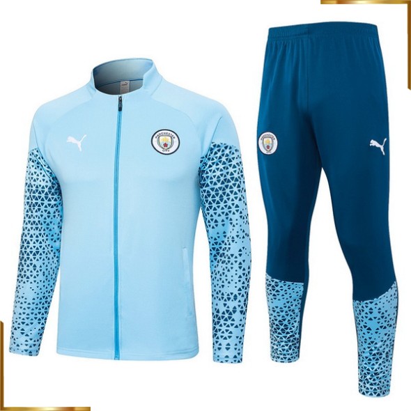 Chandal Conjunto Completo Manchester City 2023/2024 azul