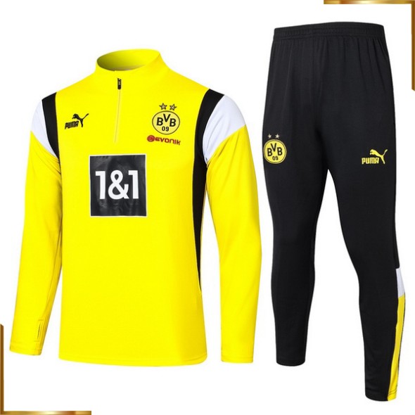 Chandal Conjunto Completo Borussia Dortmund 2023/2024 amarillo negro blanco