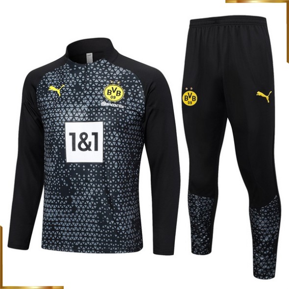 Chandal Conjunto Completo Borussia Dortmund 2023/2024 gris negro