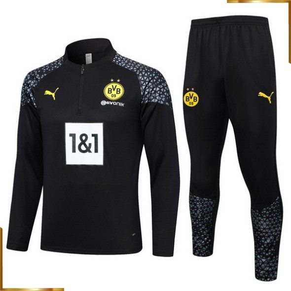 Chandal Conjunto Completo Borussia Dortmund 2023/2024 negro