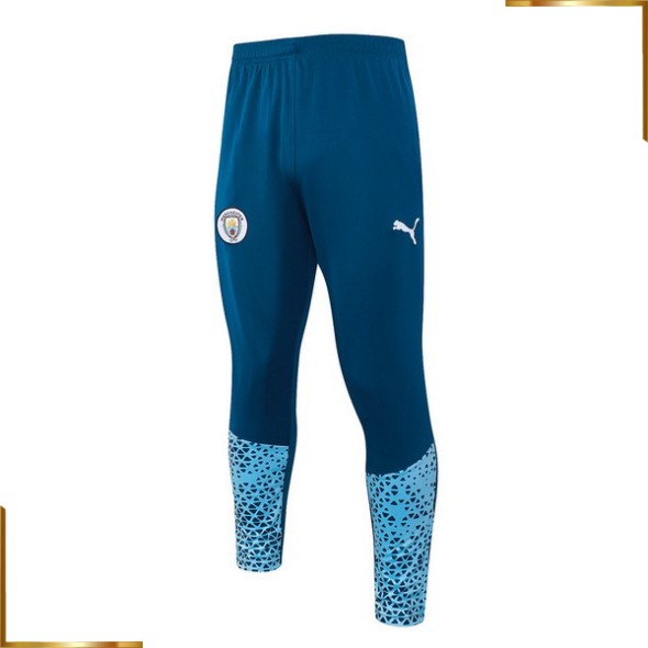 Chandal Pantalones Manchester City 2023/2024 azul