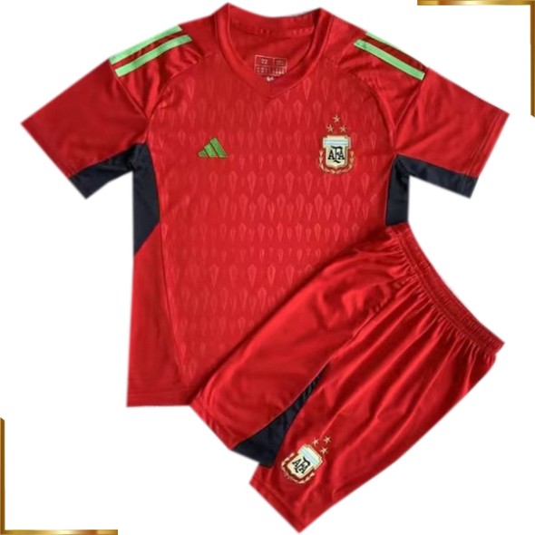 Camiseta Argentina 2023/2024 portero Equipacion rojo