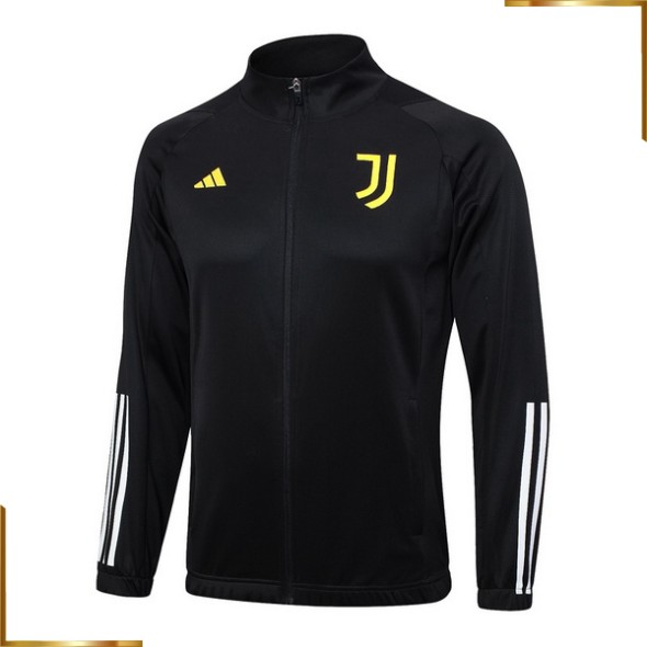Chandal Juventus 2023/2024 negro blanco amarillo