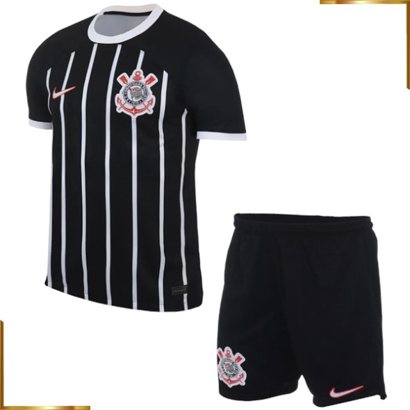 Camiseta Corinthians Paulista Niño 2023/2024 Segunda Equipacion