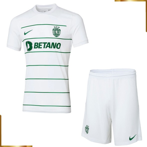 Camiseta Sporting Lisboa Niño 2023/2024 Segunda Equipacion