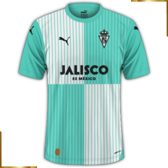 Camiseta Real Sporting De Gijon 2023/2024 Segunda Equipacion
