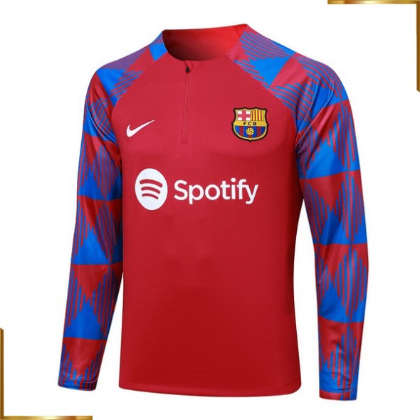 Chandal FC Barcelona 2023/2024 rojo azul