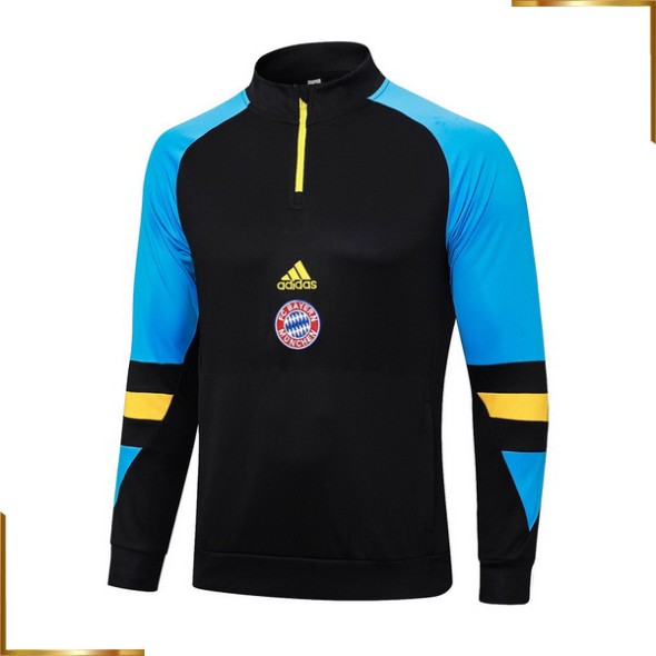 Chandal Bayern Munich 2023/2024 negro azul amarillo