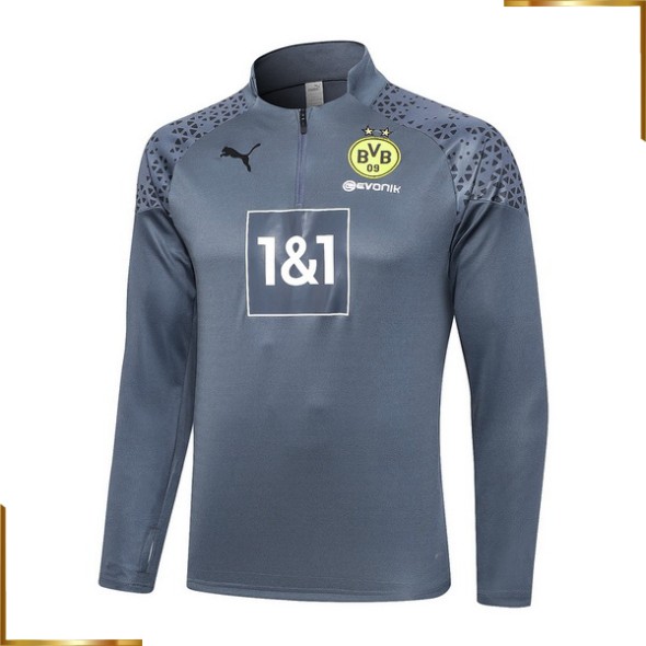 Chandal Borussia Dortmund 2023/2024 gris claro