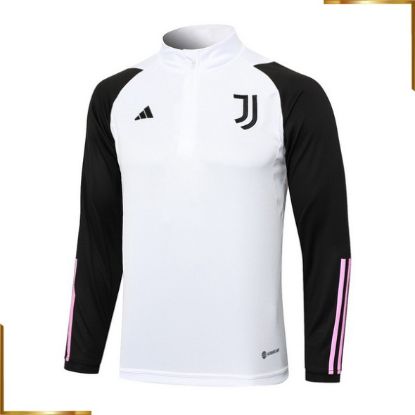 Chandal Juventus 2023/2024 blanco negro rosa