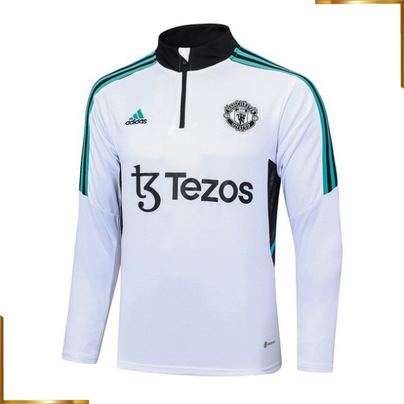 Chandal Manchester United blanco 2023/2024