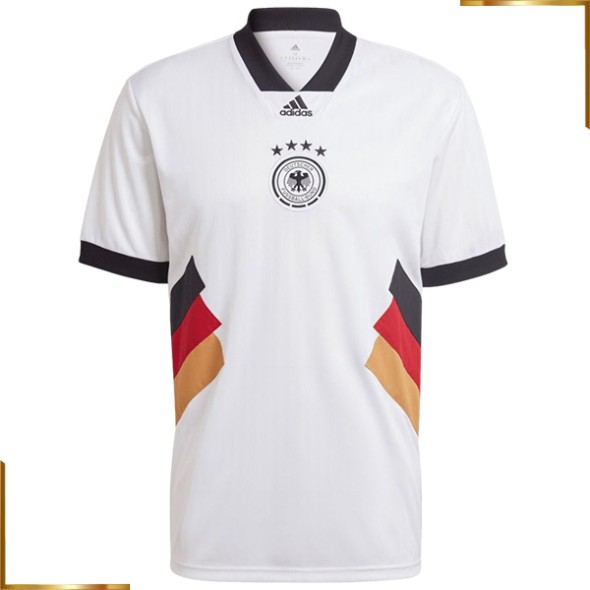 Camiseta Especial Alemania 2023/2024 blanco negro