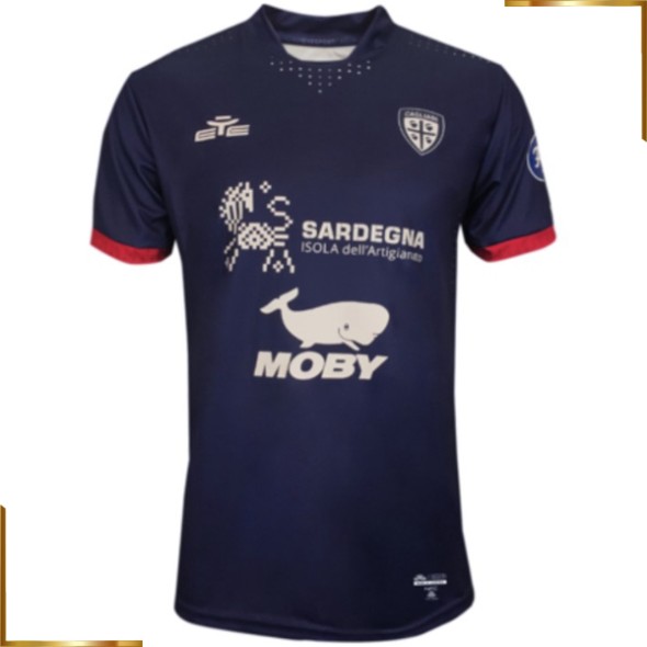 Camiseta Cagliari Calcio 2023/2024 Tercera Equipacion